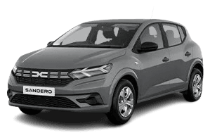Dacia Sandero rental car in Essaouira affordable vehicle for city and travel